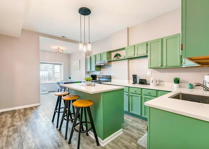 Apartamento Logan Sq 4br - Free Parking - Near Nightlife & Dt